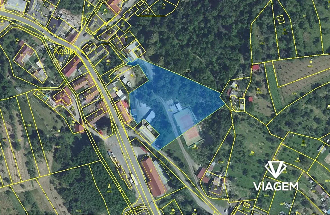 Prodej podílu 11/62 pole 814 m²